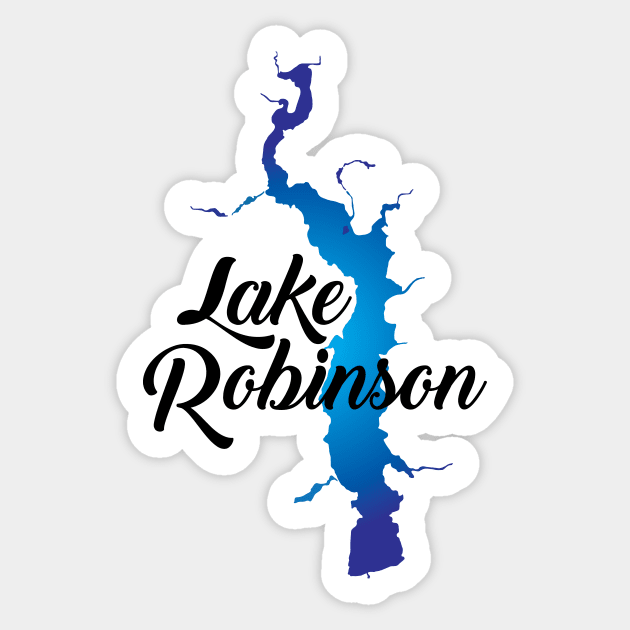 Lake Robinson, SC Sticker by ACGraphics